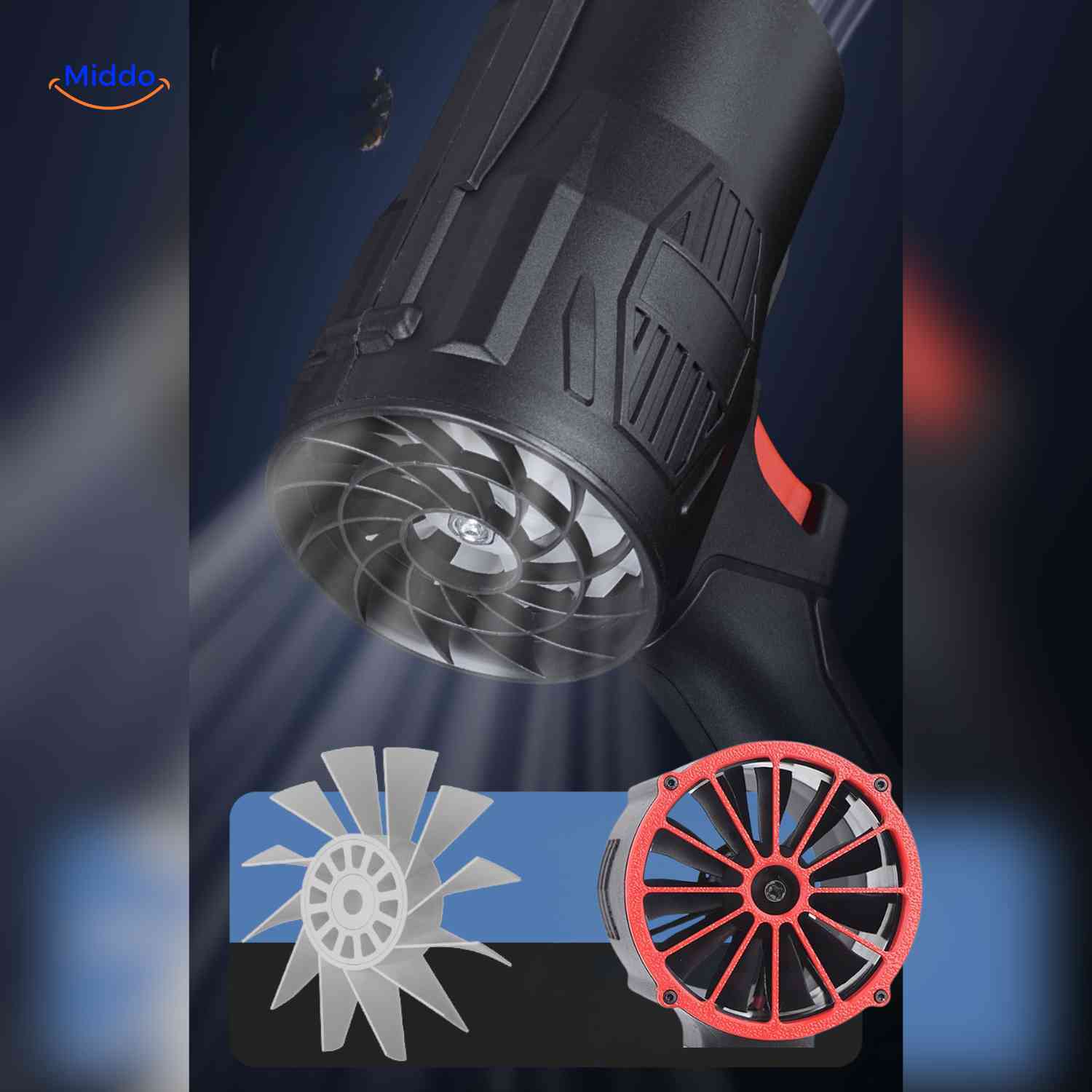 Jetstorm™ Bläser | Wydajna suszarka, przenośna i szybko ładowana